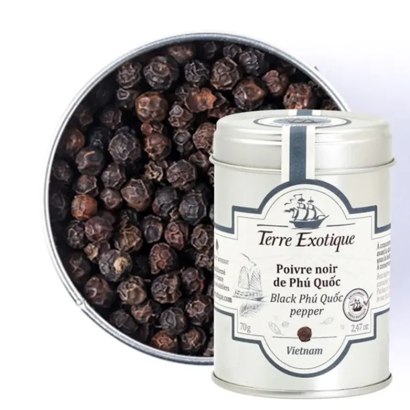 Poivre*TERRE EXOTIQUE Poivre Noir de Phú Quoc 70 g