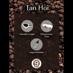 Moulin|Poivre*PEUGEOT Poivre Noir du Vietnam Tan Hoi Sachet 20 g (x7)