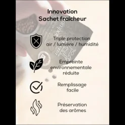 Moulin|Poivre*PEUGEOT Poivre Noir du Vietnam Tan Hoi Sachet 20 g (x4)