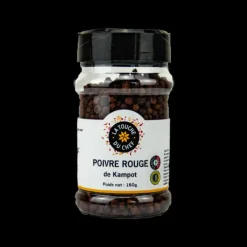 Poivre*LA TOUCHE DU CHEF Poivre Rouge Kampot IGP 160 g