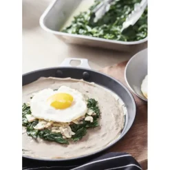 Poêles*DE BUYER Poêle à Crêpes Anti Adhésive Ø 30 cm Choc Intense Amovible