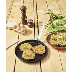 Poêles*DE BUYER Poêle à Crêpes Anti Adhésive Ø 30 cm Choc Intense