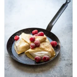 Poêles*DE BUYER Poêle à Crêpes Tôle Bleue Ø 18 cm Outdoor