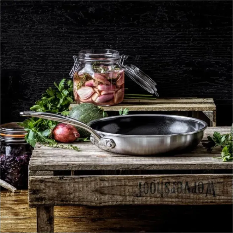 Poêles*GREENPAN Poêle à Frire Inox Ø 24 cm PREMIERE