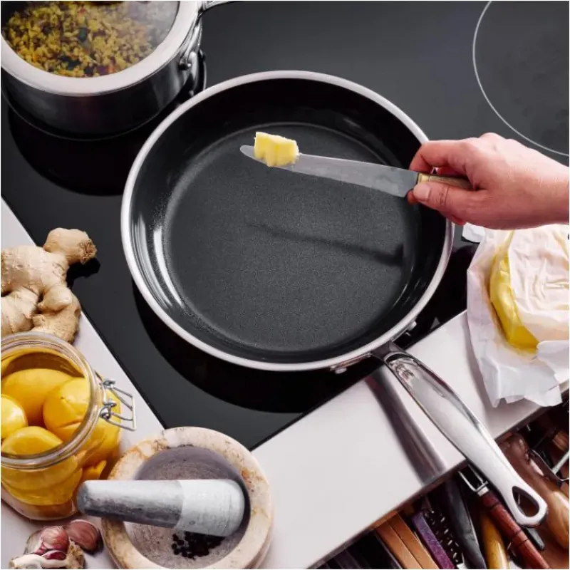 Poêles*GREENPAN Poêle à Frire Inox Ø 28 cm PREMIERE