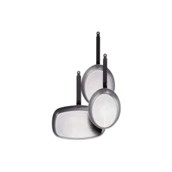 Poêles*DE BUYER Poêle à Poisson Carbone Plus 36 cm, Ovale, , Tôle Acier