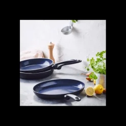 Poêles*GREENPAN Poêle à Poisson Ovale 32 cm Torino