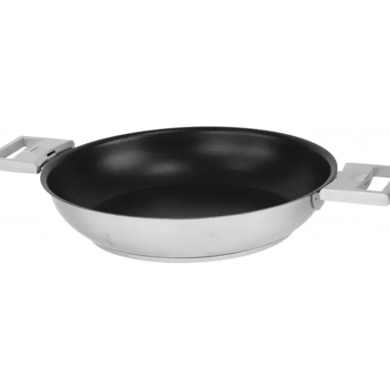 Poêles*CRISTEL Poêle Haute Ø 24 cm Strate Amovible Inox Exceliss