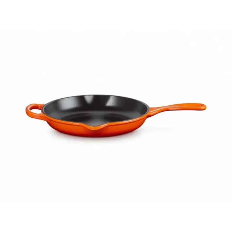 Poêles*LE CREUSET Poêle Skillet Rond 23 cm Volcanique
