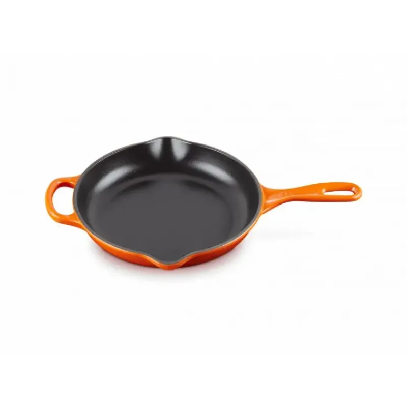 Poêles*LE CREUSET Poêle Skillet Rond 23 cm Volcanique