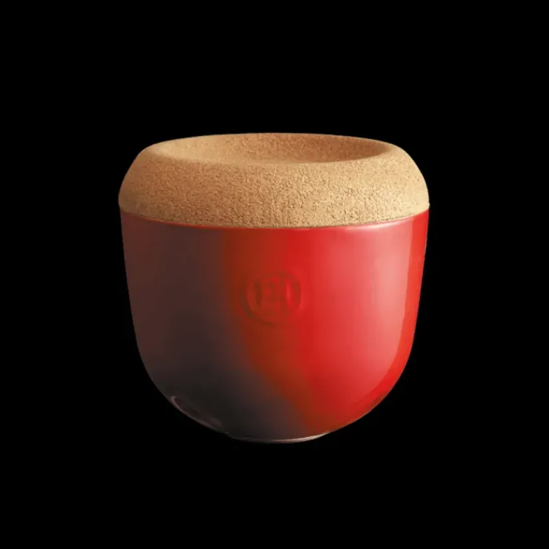 Conservation*EMILE HENRY Pot à Ail en Céramique 0,94 l Grand Cru