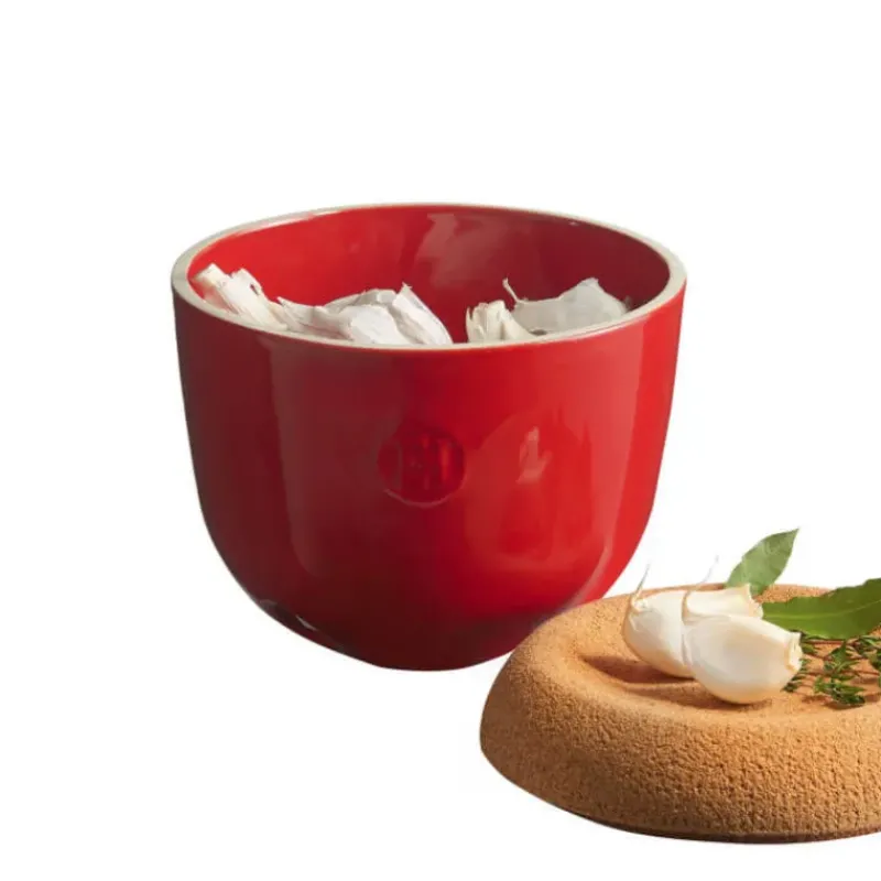 Conservation*EMILE HENRY Pot à Ail en Céramique 0,94 l Grand Cru