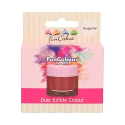 Colorants Alimentaires*FUNCAKES Poudre comestible Rouge bordeaux 1,5 g
