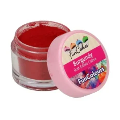 Colorants Alimentaires*FUNCAKES Poudre comestible Rouge bordeaux 1,5 g