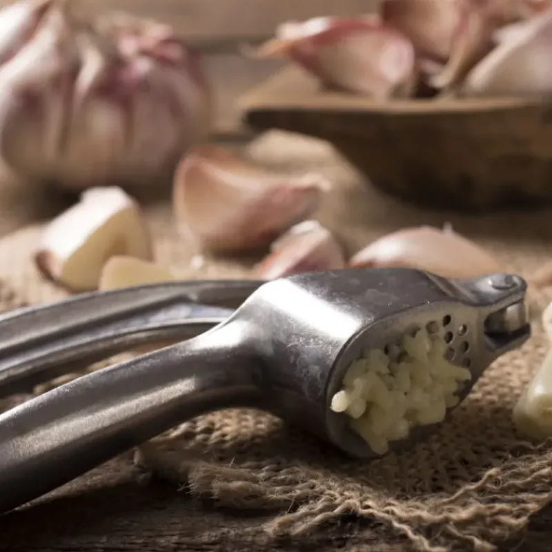 Presse Purée Et Moulin Légumes*PATISDECOR Presse-Ail en Inox Patisdécor