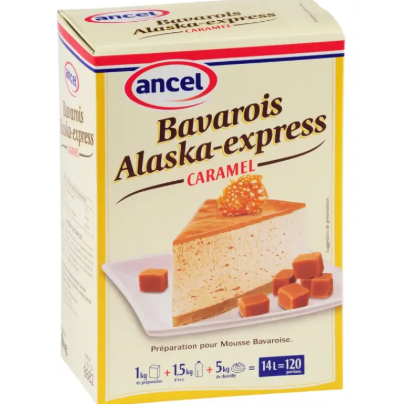 Préparation Pâtisserie*ANCEL Préparation bavarois Alaska-Express Caramel 1 kg