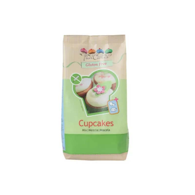 Produits Sans Gluten|Préparation Pâtisserie*FUNCAKES Préparation pour Cupcakes Sans Gluten 500 g