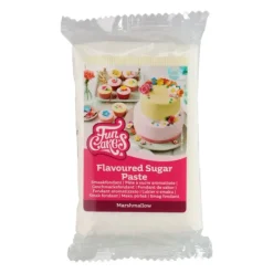 Pâte À Sucre*FUNCAKES Pâte à Sucre Blanche Chamallow 250g