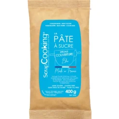Pâte À Sucre*SCRAPCOOKING Pâte à Sucre Bleu Spéciale Couverture 400g