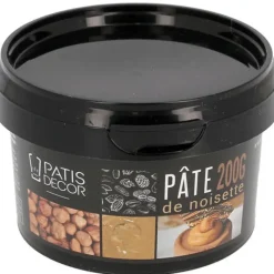 Produits Sans Gluten*PATISDECOR Pâte de Noisette 200g Patisdécor