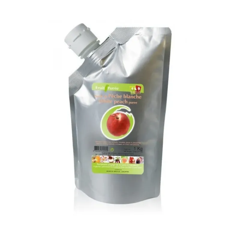 Purée De Fruits, Coulis De Fruits*CAPFRUIT Purée de Pêche Blanche 1kg