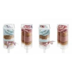 Moules À Gâteaux*IBILI Push up Cakes Ø 5 cm x H 9,5 cm (x4)