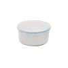 Vaisselle|Moules À Gâteaux*DIGOIN - SARREGUEMINES Ramequin 8,5 cm Porcelaine Blanche granitée