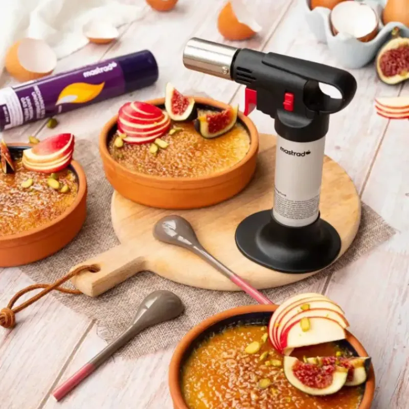 Chalumeau De Cuisine*MASTRAD Recharge de Gaz pour Chalumeau et Briquet 90 ml