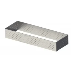 Cercle À Patisserie*DE BUYER Rectangle perforé 12 x 4 cm de L'école Valrhona par