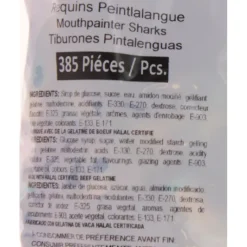 Confiserie*FINI Requins Peintlalangue x 385 - Bonbons Halal