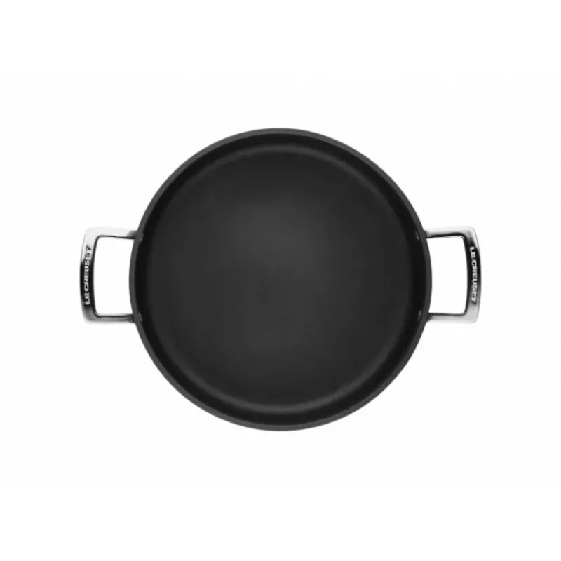 Casseroles*LE CREUSET Rondeau avec Couvercle 28 cm Anti-Adhérent Les Forgées