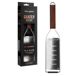 Râpes À Fromage*MICROPLANE Râpe Coupe Large Master Manche en Bois