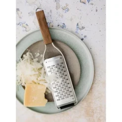 Râpes À Fromage|Râpe À Légumes*MICROPLANE Râpe Double Tranchant Master Manche en Bois