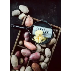 Râpes À Fromage|Râpe À Légumes*MICROPLANE Râpe Très Gros Grains Gourmet Noir