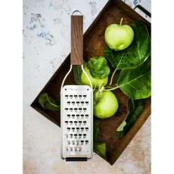 Râpes À Fromage|Râpe À Légumes*MICROPLANE Râpe Très Gros Grains Master Manche en Bois