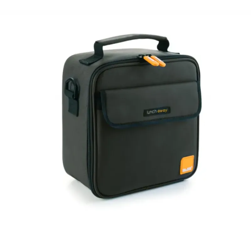 Conservation*IBILI Sac Lunch Isotherme + 2 Boîtes Hermétique Plastique Orange