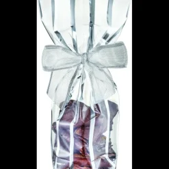 Emballage Alimentaire*CUISINEADDICT Sachet Bonbon Argent avec Fond Carton 10 x 22 cm (x100)