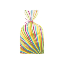 Emballage Alimentaire*WILTON Sachets à Confiseries Lignes Multicolore x20