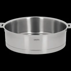 Sauteuses*CRISTEL Sauteuse Ø 24 cm Strate Amovible Inox