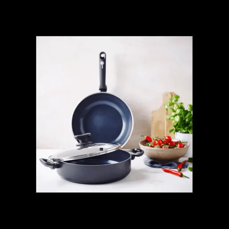 Sauteuses*GREENPAN Sauteuse 28 cm avec Couvercle Torino