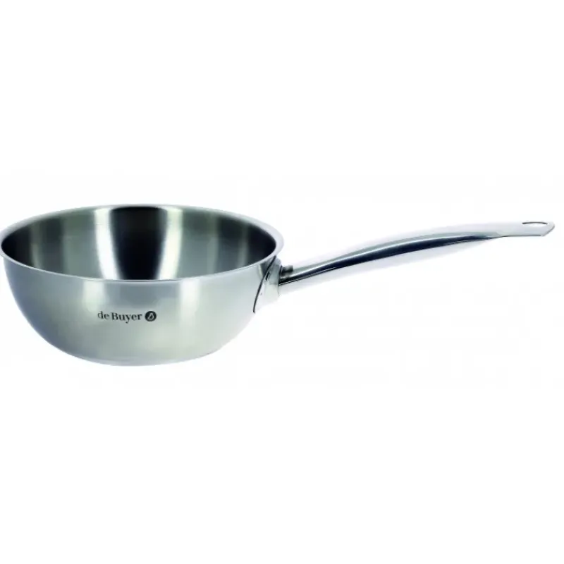 Sauteuses*DE BUYER Sauteuse Bombée Inox Ø18cm Prim'Appety
