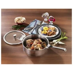 Sauteuses*CRISTEL Sauteuse Casteline Ø 26 cm Manche Amovible Inox