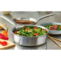 Sauteuses*DE BUYER Sauteuse Droite Inox Ø 28 cm Alchimy