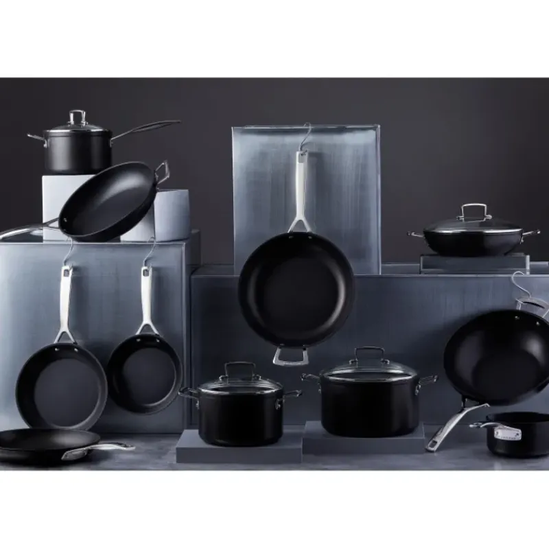 Sauteuses*LE CREUSET Sauteuse Provençale 30 cm Anti-Adhérente avec couvercle Les Forgées