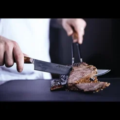 Fourchette À Viande*ARCOS Service à Découper Bois et Inox Nordika