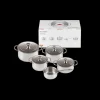 Batterie De Cuisine|Casseroles*LE CREUSET Set 5 Pièces Cocottes Inox Signature