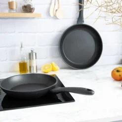 Batterie De Cuisine|Poêles*CRISTEL Set de 2 Poêles Aluminium Ø24 & 28 cm Cookway Ultralu
