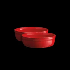 Vaisselle|Plat De Cuisson*EMILE HENRY Set de 2 Ramequins à Crème Brûlée en Céramique Ø 12 cm Grand Cru