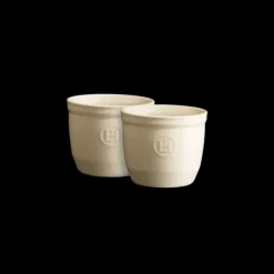 Vaisselle|Plat De Cuisson*EMILE HENRY Set de 2 Ramequins en Céramique N°8 cm Argile