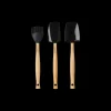 Spatules|Maryses Et Cuillères*LE CREUSET Set de 3 Spatules Silicone Black Onyx